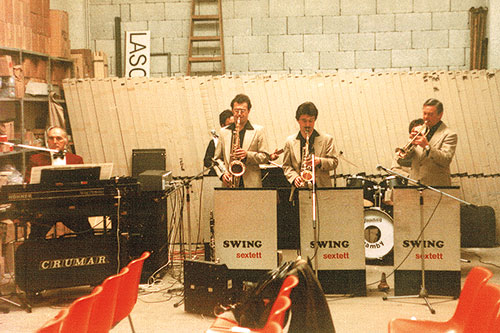 Orchester bei der 10 Jahres-Feier 1982